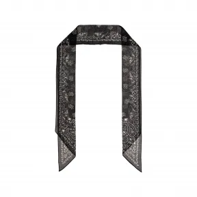 伊夫圣罗兰/Yves Saint laurent 黑色 100%羊毛 女士 披巾 555772-3Y200-1078