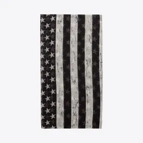 伊夫圣罗兰/Yves Saint laurent 美国国旗印花羊绒平纹细布真丝披肩 5583113Y6671078