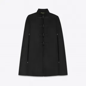 伊夫圣罗兰/Yves Saint laurent 女士 羊毛粗呢外套式披肩 573903Y080W1000