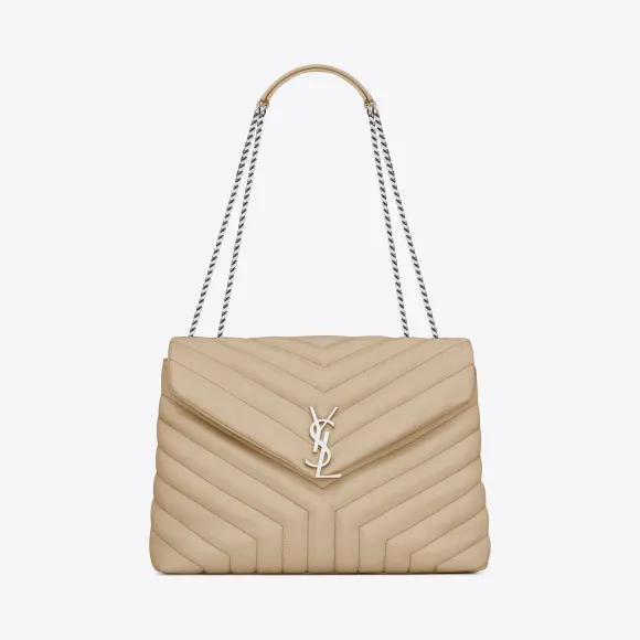 伊夫圣罗兰/Yves Saint laurent 女士 LOULOU中号bag缝皮革中号手提袋 574946DV7269906