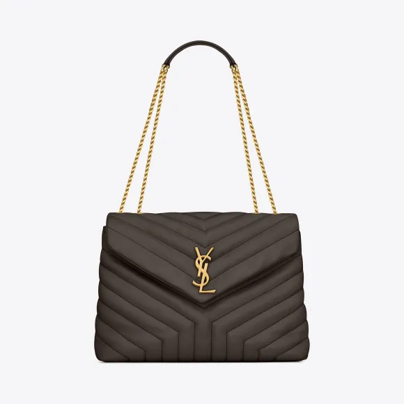 伊夫圣罗兰/Yves Saint laurent 女士 LOULOU中号“Y”型绗缝皮革手袋 574946DV7271011