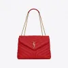 伊夫圣罗兰/Yves Saint laurent loulou中号“y”型matelassé皮革链条包 574946DV7276405
