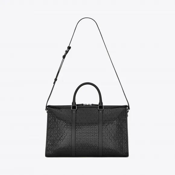伊夫圣罗兰/Yves Saint laurent 女士 MONOGRAM ALL OVER漆皮中号行李袋 5783361EJ1D1000