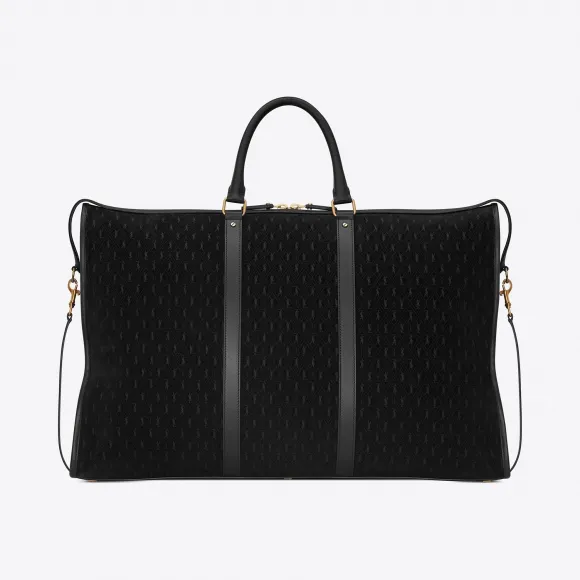 伊夫圣罗兰/Yves Saint laurent 绒面革MONOGRAM OVER 48小时行李袋 58200709W3W1000