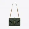 伊夫圣罗兰/Yves Saint laurent MIX MATELASS信封式中号压纹皮革Envelope中号包
