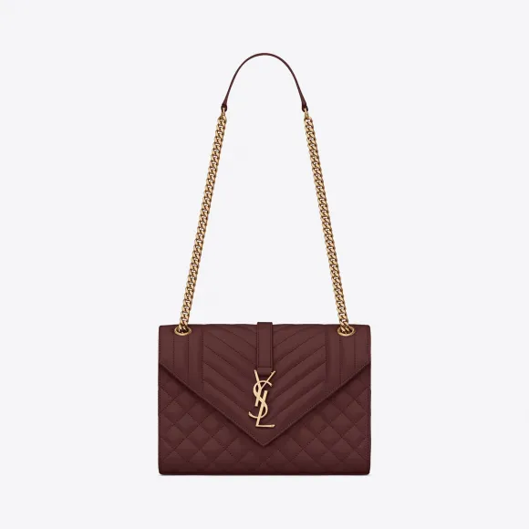 伊夫圣罗兰/Yves Saint laurent MIX MATELASS信封式中号压纹皮革Envelope中号包