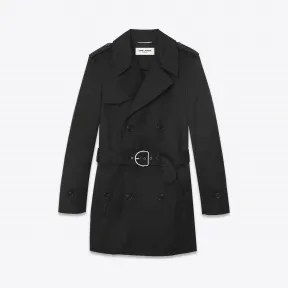 伊夫圣罗兰/Yves Saint laurent 短款双排扣风衣 601331Y1A641000