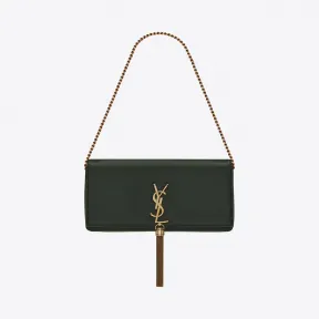 伊夫圣罗兰/Yves Saint laurent KATE 99小羊皮流苏手袋苏皮流苏包