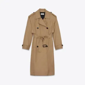 伊夫圣罗兰/Yves Saint laurent 棉质双排扣风衣 613224Y3A992611