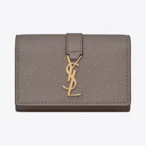 伊夫圣罗兰/Yves Saint laurent  line粒面皮钥匙包 613334B680J1202