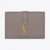 伊夫圣罗兰/Yves Saint laurent 粒面皮革名片夹 613536B680J1202