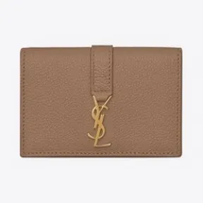 伊夫圣罗兰/Yves Saint laurent 线条名片盒（粒面皮革） 613536B680J2346