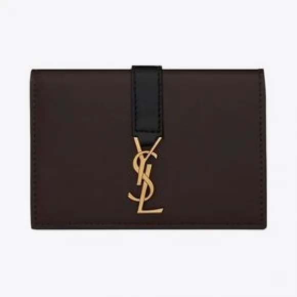 伊夫圣罗兰/Yves Saint laurent Line 名片盒（光面皮） 613536DXS2W2072