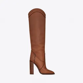 伊夫圣罗兰/Yves Saint laurent KATE高帮靴 光滑皮革 6209811UP007660