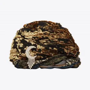 伊夫圣罗兰/Yves Saint laurent 女士 Lamesilk绑头巾 6228913YF061088