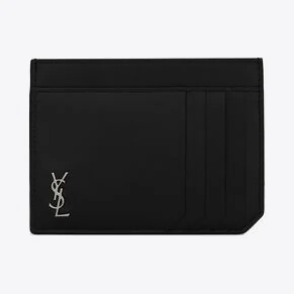 伊夫圣罗兰/Yves Saint laurent tiny monogram雾面皮革证件夹 6299081JB0E1000
