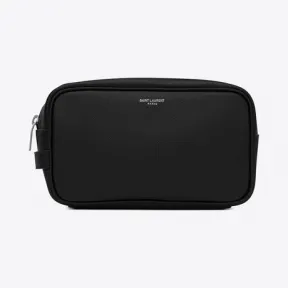 伊夫圣罗兰/Yves Saint laurent saint laurent paris小号粒面压印皮革化妆包 6501251GF0N1000