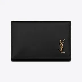 伊夫圣罗兰/Yves Saint laurent 闪亮光滑皮革迷你字母组合钥匙包 65422702G0W1000