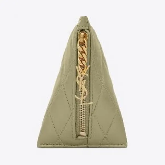 伊夫圣罗兰/Yves Saint laurent Berlingo绗缝羊皮革吊坠 6699251EL013316