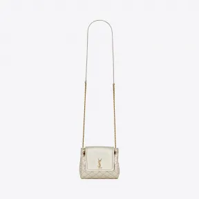 伊夫圣罗兰/Yves Saint laurent monogram nolita皮革迷你手袋 672738AAAAO7100