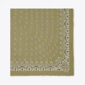 伊夫圣罗兰/Yves Saint laurent 大号含山羊绒头巾 6865903Y6682960