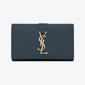 伊夫圣罗兰/Yves Saint laurent “Line 钥匙包”（粒面皮革） 693749B680J4227