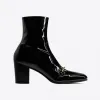 伊夫圣罗兰/Yves Saint laurent beau漆皮靴 709468AAA4U1000