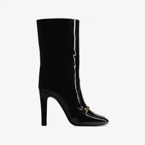 伊夫圣罗兰/Yves Saint laurent camden漆皮靴 7112161TVKK1000