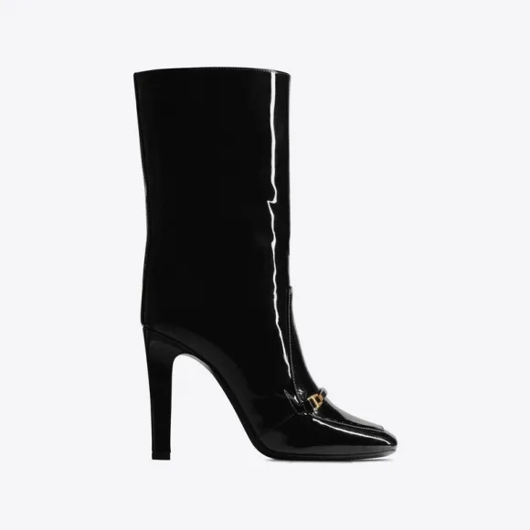 伊夫圣罗兰/Yves Saint laurent camden漆皮靴 7112161TVKK1000
