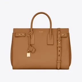 伊夫圣罗兰/Yves Saint laurent supple sac de jour中号粒面皮革行李包 717446DTI0W7715