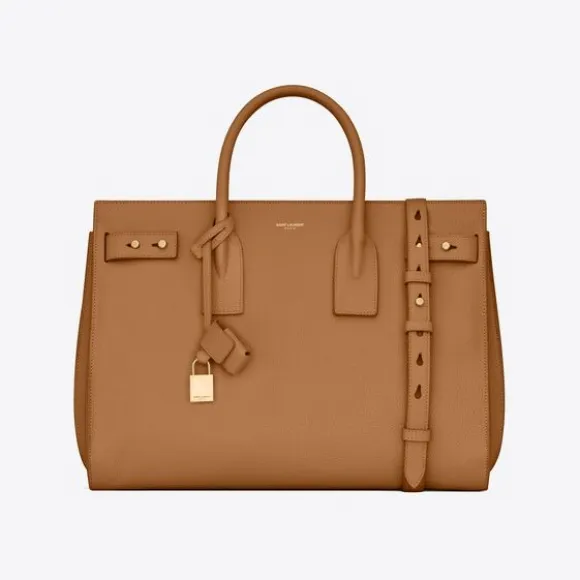 伊夫圣罗兰/Yves Saint laurent supple sac de jour中号粒面皮革行李包 717446DTI0W7715