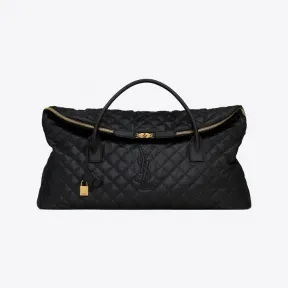 伊夫圣罗兰/Yves Saint laurent es绗缝皮革旅行袋 736009AABK91000