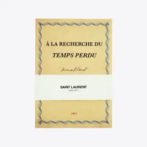 伊夫圣罗兰/Yves Saint laurent libri muti 寻找失去的时间笔记本 751734YCL098486