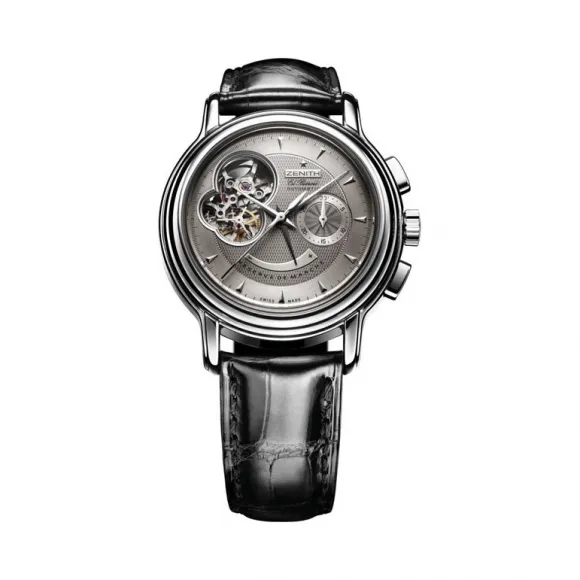 真力时/Zenith Chronomaster 精钢 自动机械机芯 男表 03.0240.4021-76.C495