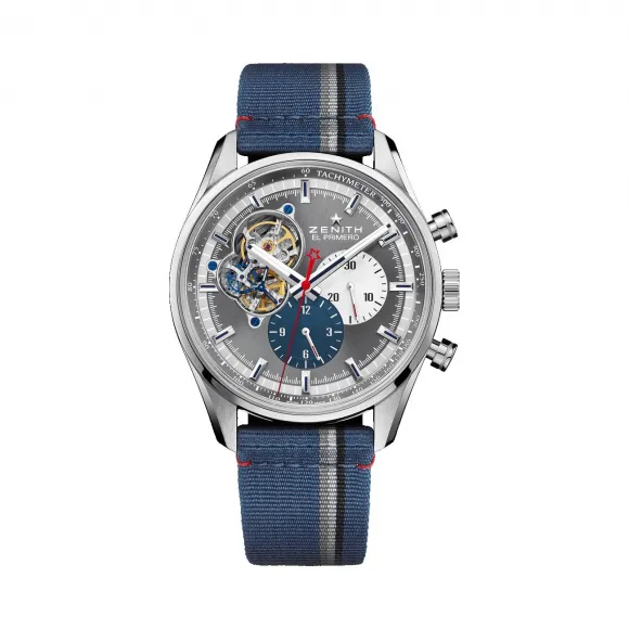 真力时/Zenith 旗舰系列 精钢 自动机械机芯 男表 03.2040.4061-23.C802