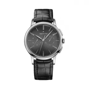 真力时/Zenith 菁英系列 精钢 自动机械机芯 男表 03.2270.4069-26.C493