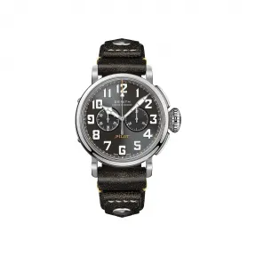 真力时/Zenith PILOT飞行员系列 精钢 45毫米 MM 男表 03.2434.4069-20.I010