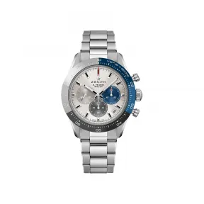 真力时/Zenith CHRONOMASTER旗舰系列 41MM 精钢 & 陶瓷 自动机械机芯 男表 03.3103.3600-69.M3100