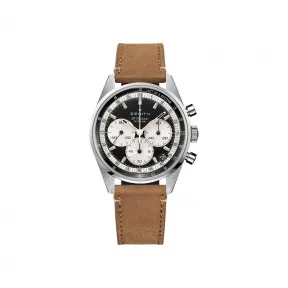 真力时/Zenith CHRONOMASTER旗舰系列 38MM 精钢 自动机械机芯 男表 03.3200.3600-21.C903