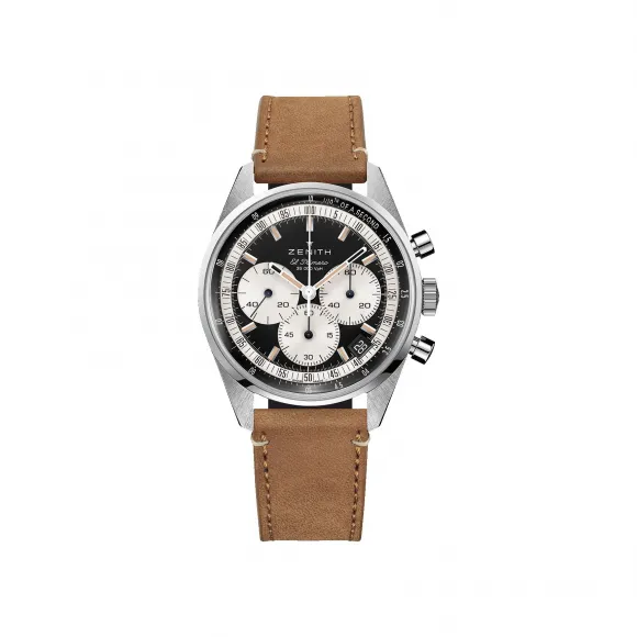 真力时/Zenith CHRONOMASTER旗舰系列 38MM 精钢 自动机械机芯 男表 03.3200.3600-21.C903