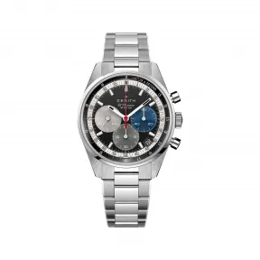 真力时/Zenith CHRONOMASTER旗舰系列 38MM 精钢 自动机械机芯 男表 03.3200.3600-22.M3200