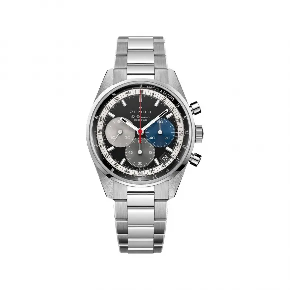 真力时/Zenith CHRONOMASTER旗舰系列 38MM 精钢 自动机械机芯 男表 03.3200.3600-22.M3200