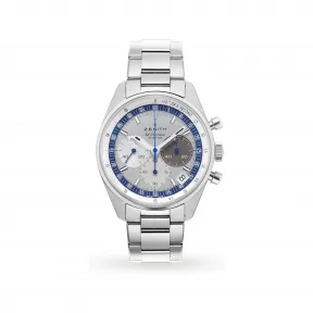 真力时/Zenith Chronomaster Original 38.00 MM 不锈钢 自动机械机芯 男表 03.3203.3600-10.M3200