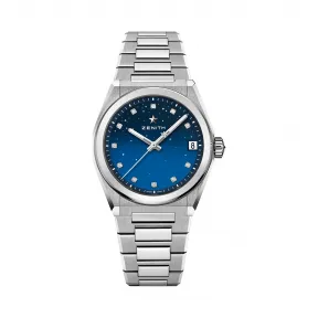 真力时/Zenith DEFY系列 精钢 36毫米 MM 男表 03.9200.670-01.MI001