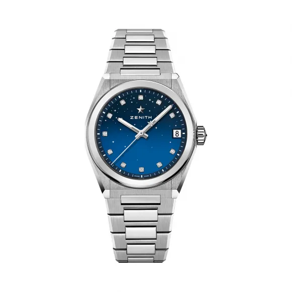 真力时/Zenith DEFY系列 精钢 36毫米 MM 男表 03.9200.670-01.MI001