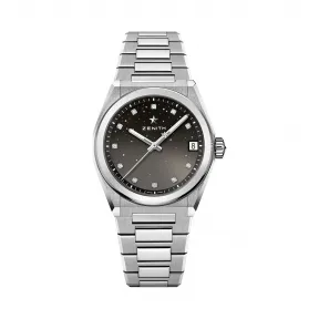 真力时/Zenith DEFY系列 精钢 36毫米 MM 男表 03.9200.670-02.MI001