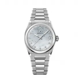 真力时/Zenith DEFY系列 精钢 36毫米 MM 男表 03.9200.670-03.MI001
