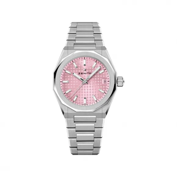 真力时/Zenith DEFY 系列 36 MM 精钢 自动机械机芯 男表 03.9400.670-18.I001