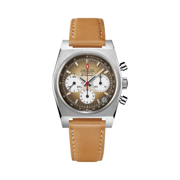 真力时/Zenith 旗舰系列 精钢 37毫米 MM 男表 03.A384.400-385.C855