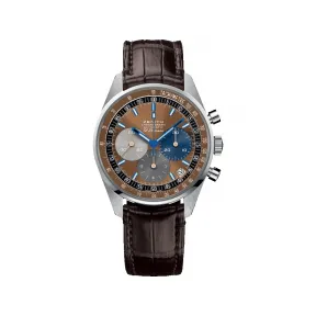 真力时/Zenith Revival 38.00 MM 玫瑰金色 自动机械机芯 男表 03.F386.400-70.C807